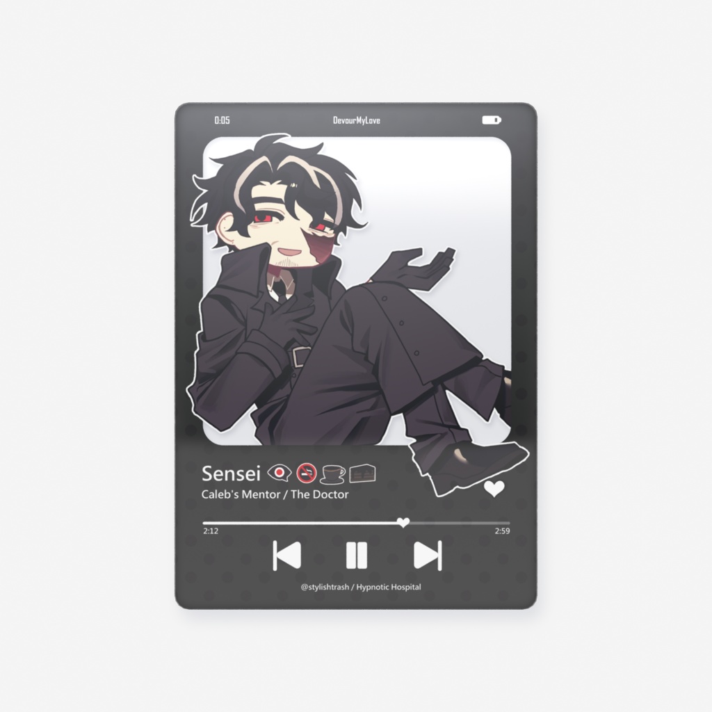 先生クリアカード