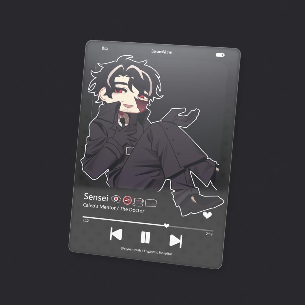 先生クリアカード