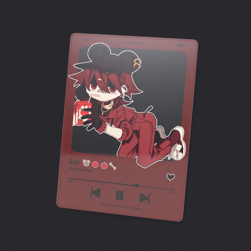 ラット クリアカード