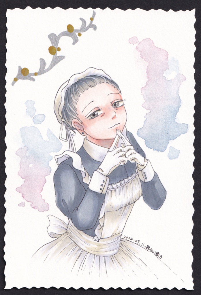 ハガキサイズドローイング