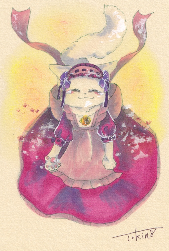 ハガキサイズドローイング