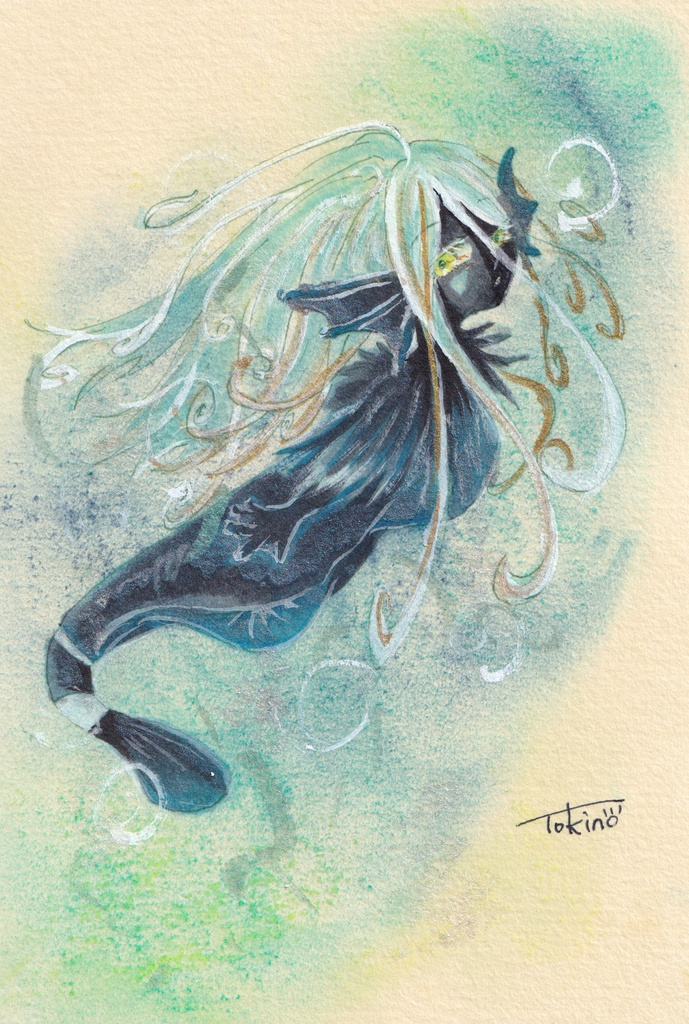 ハガキサイズドローイング