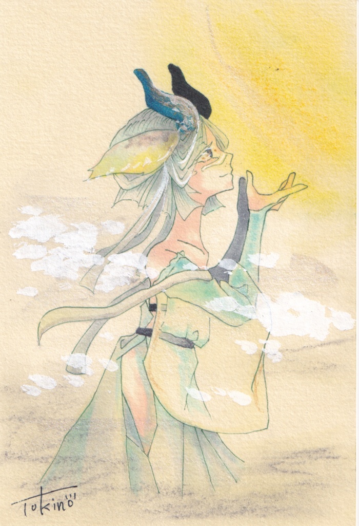 ハガキサイズドローイング