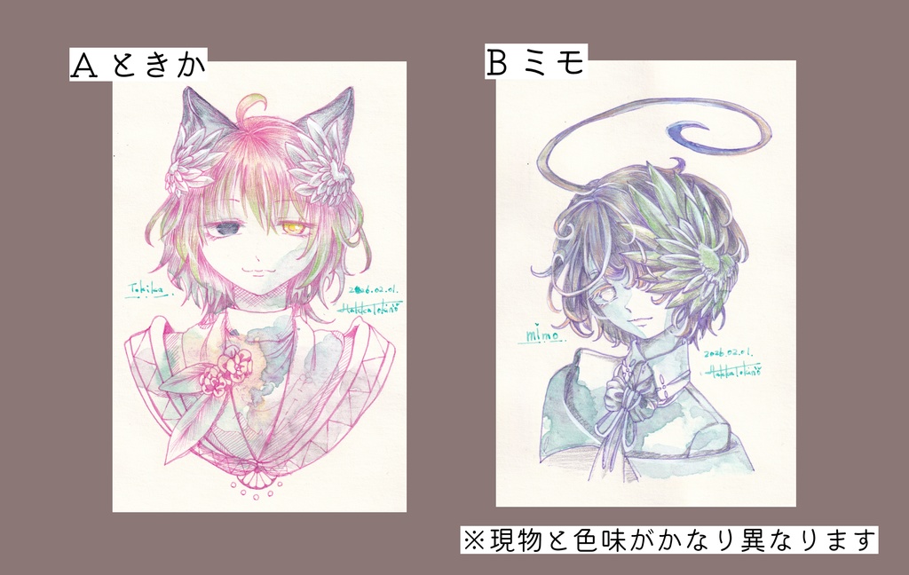 原画市描きおろしドローイング