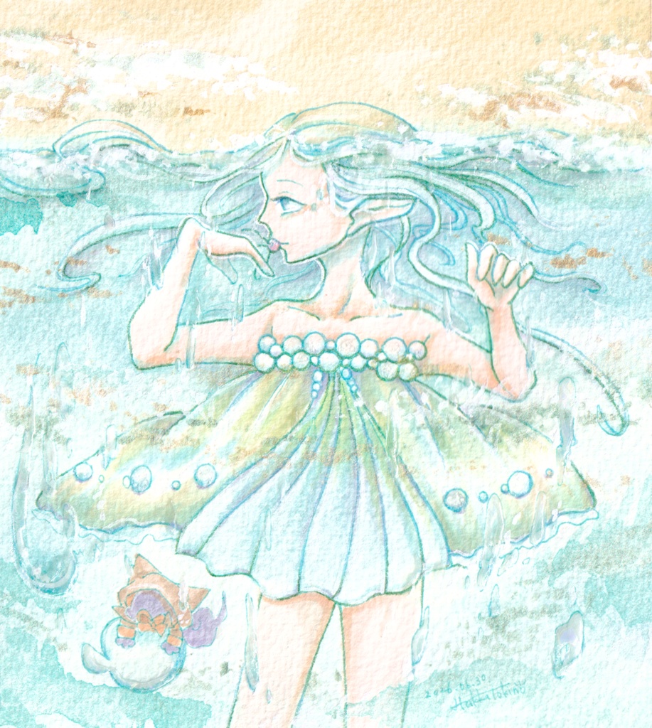 【額装原画】くりーむめろんそーだ