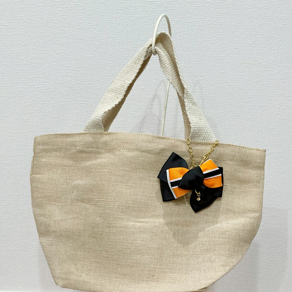 【HQ】烏野イメージ リボンバッグチャーム