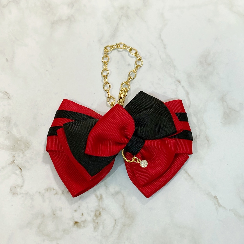 【HQ】音駒イメージ リボンバッグチャーム