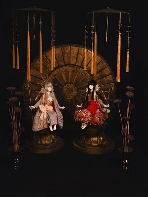 地蔵双生児ポストカード