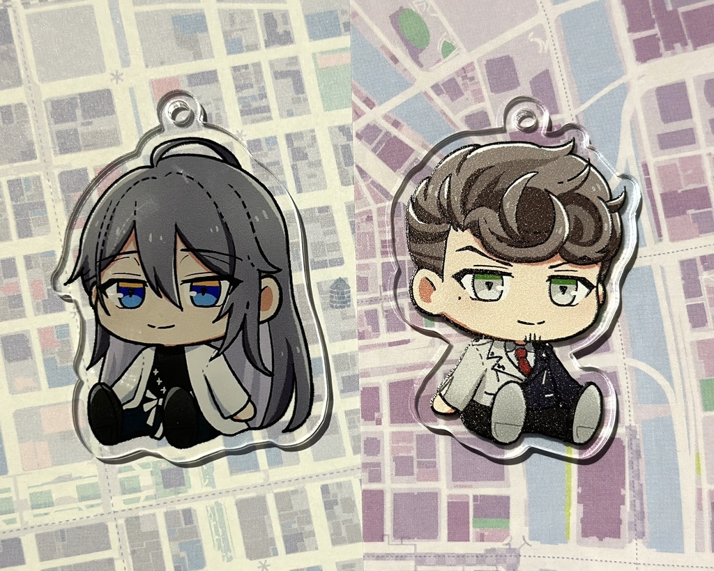 【ヒプマイ】旧友 ぬいぐるみ風アクキー