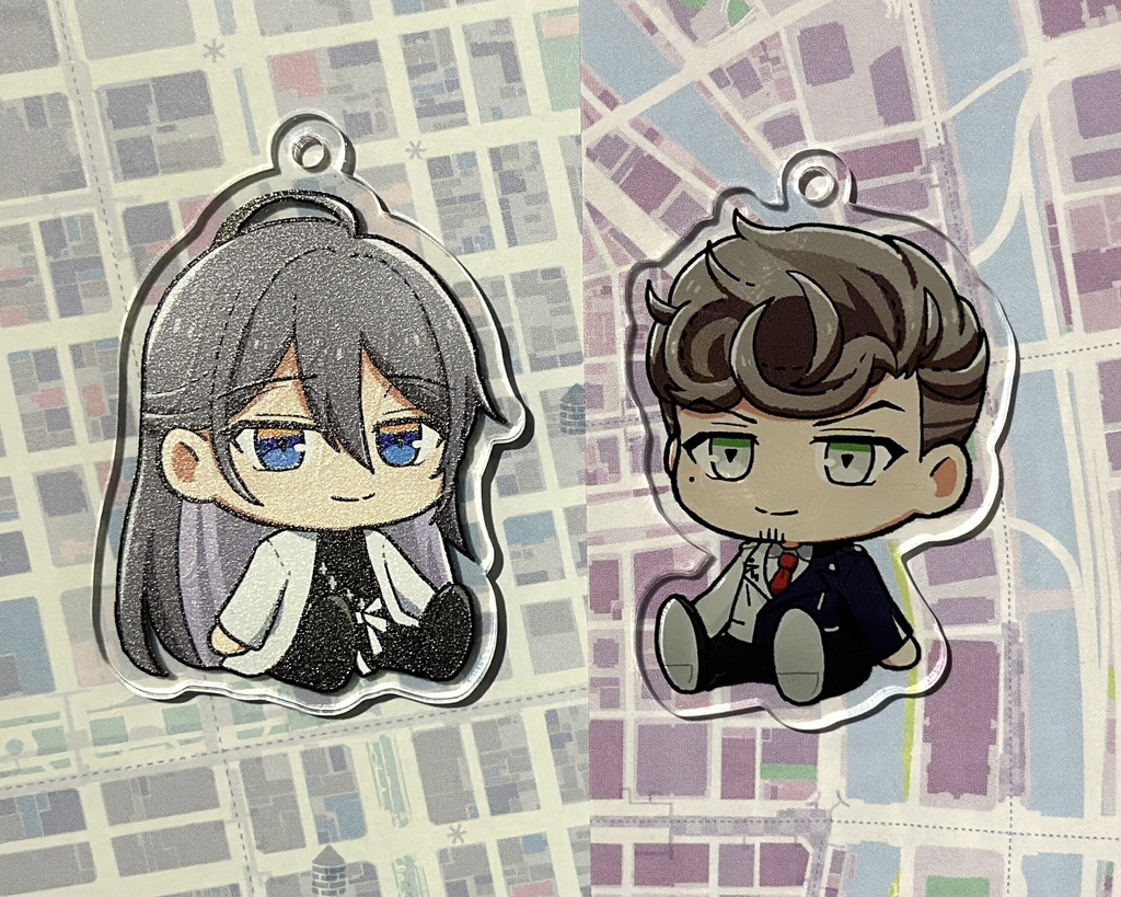 【ヒプマイ】旧友 ぬいぐるみ風アクキー