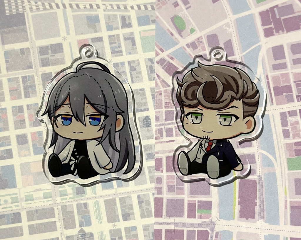 【ヒプマイ】旧友 ぬいぐるみ風アクキー