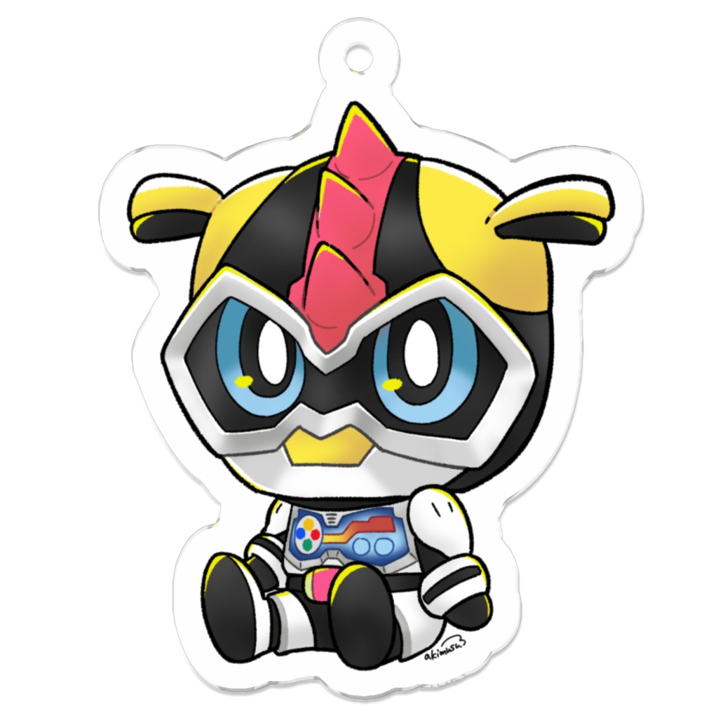 【仮面ライダーエグゼイド】九条貴利矢/レーザーぬいぐるみ風アクリルキーホルダー