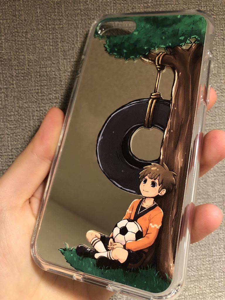 オンライン限定【イナズマイレブン】立向居ミラーケース【Tachimukai_tree】