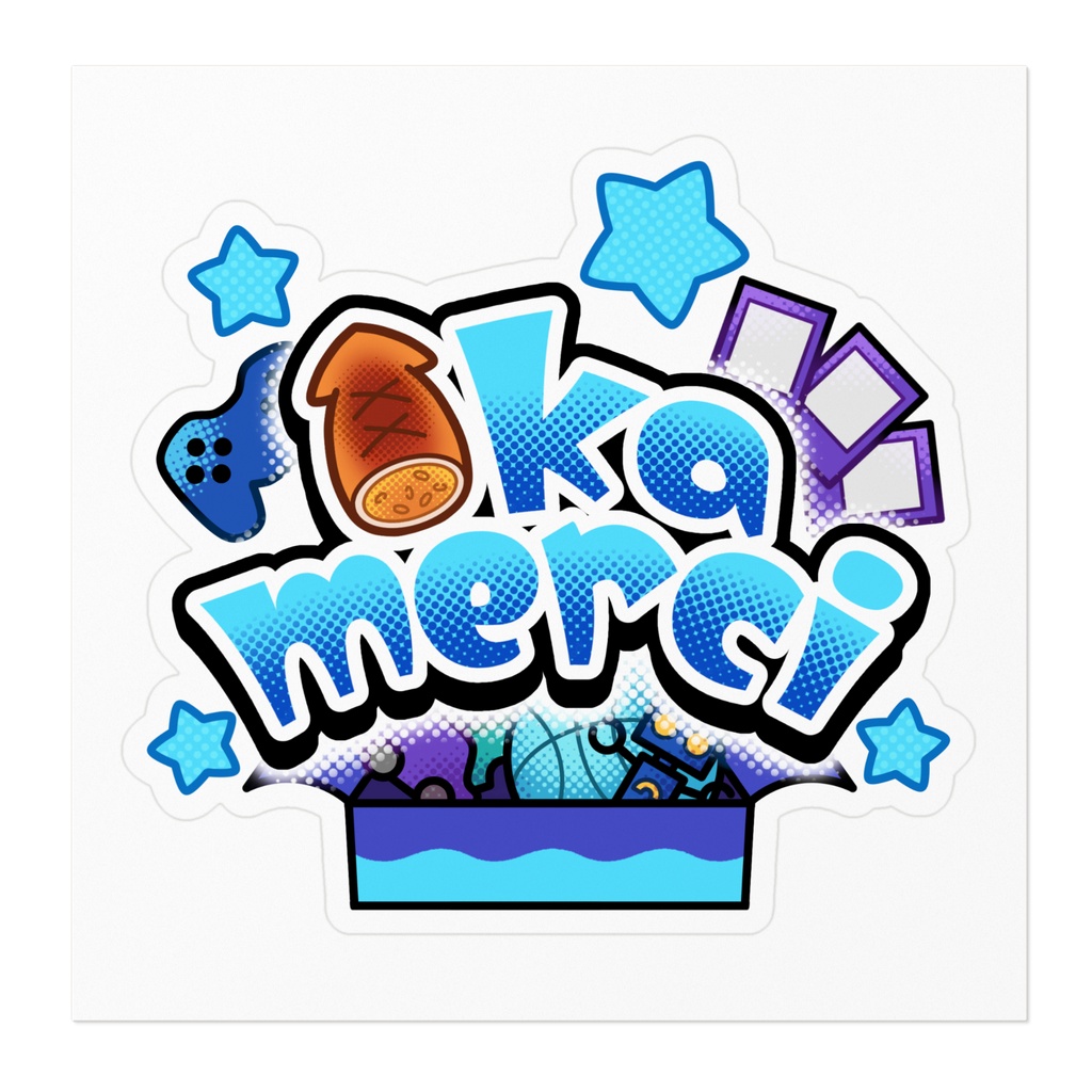 ika merciステッカー