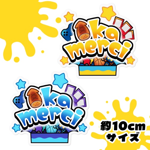 ika merciステッカー