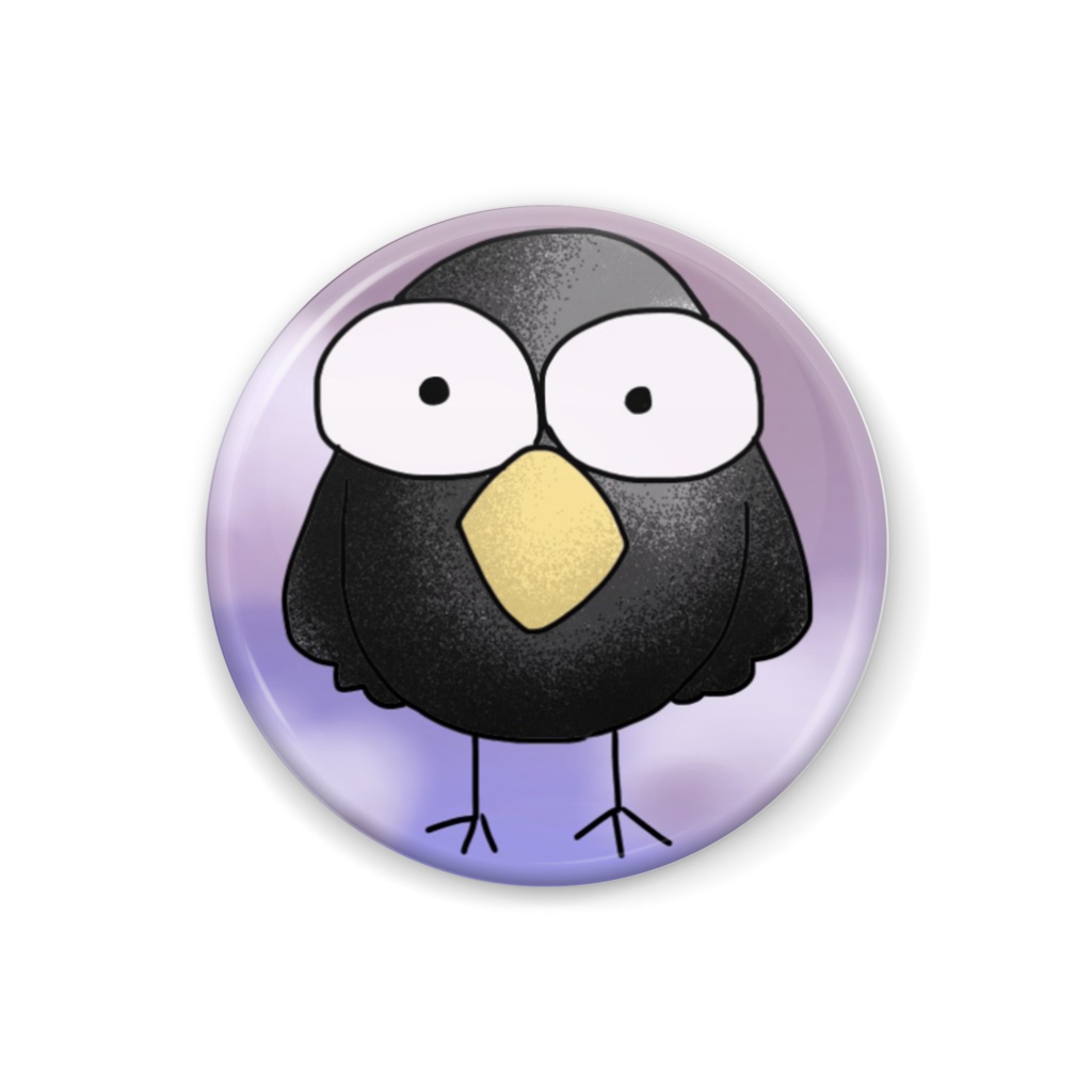 ウーチューバーになりたいカラスバッチ