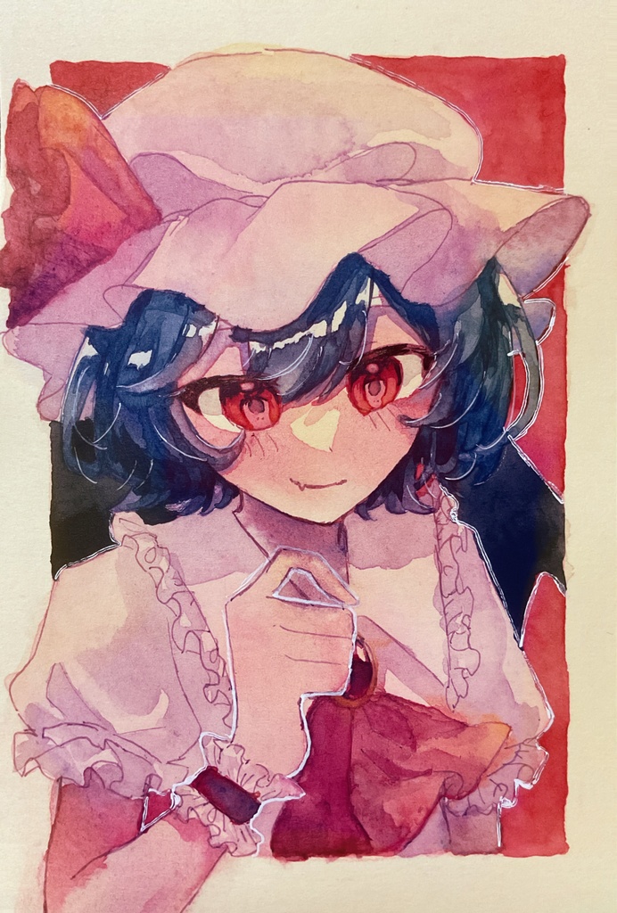 レミリア・スカーレット 水彩原画