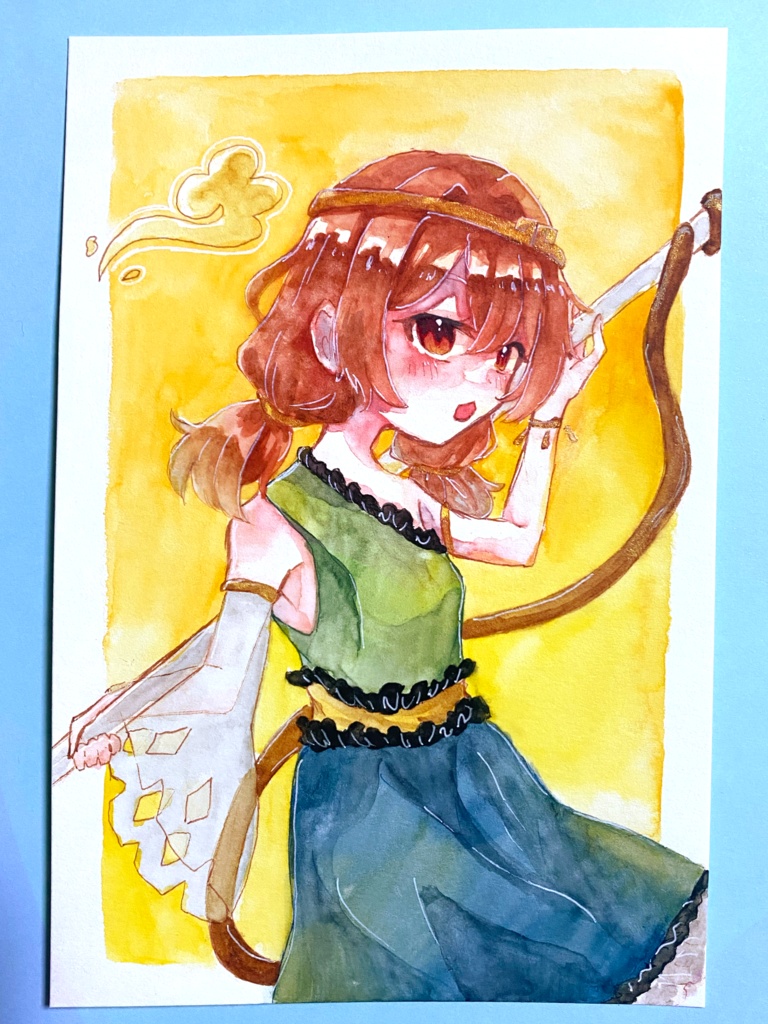 スパイ三獣士 水彩原画