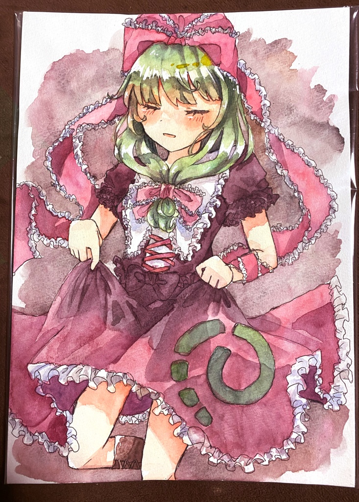 東方project 水彩原画過去作品