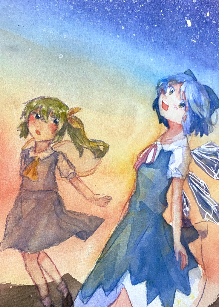 東方project 水彩原画過去作品