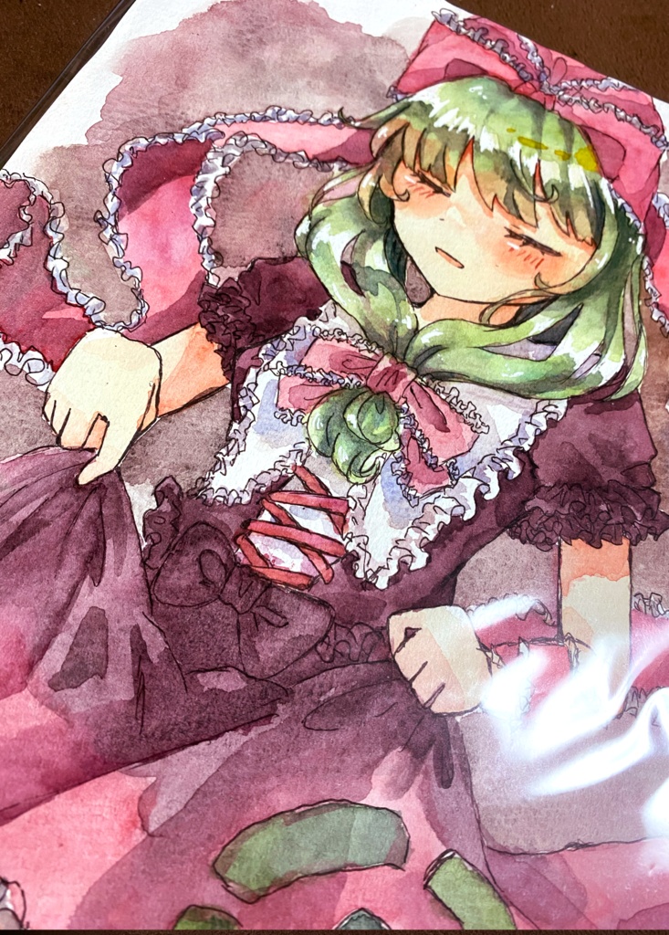 東方project 水彩原画過去作品