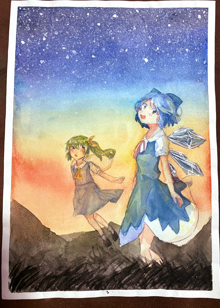 東方project 水彩原画過去作品