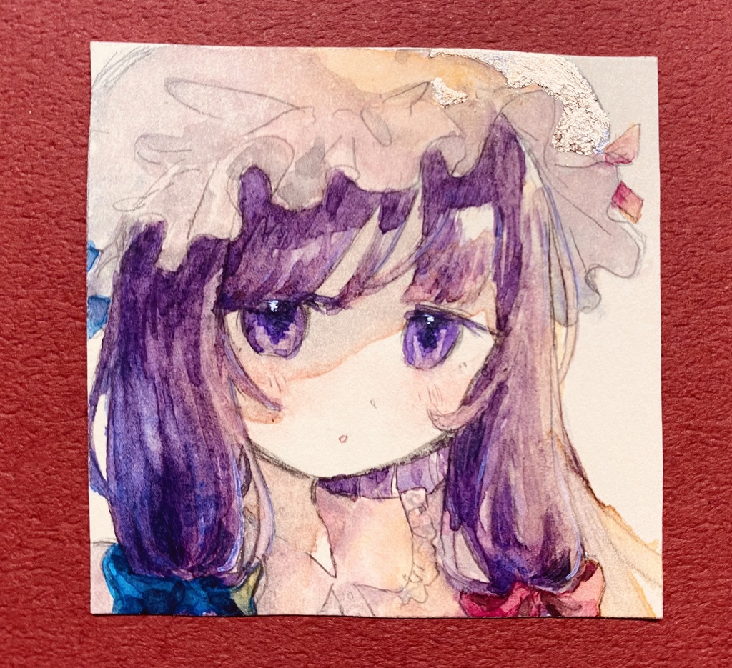 東方project水彩ミニ原画おきば