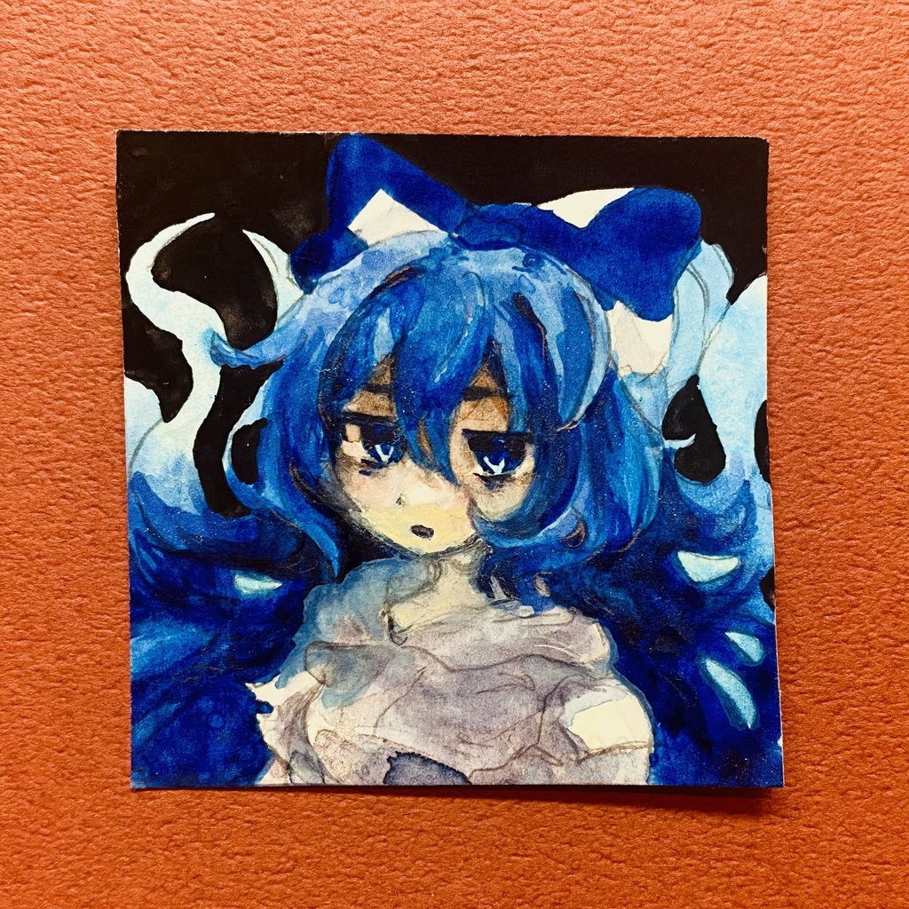 東方project水彩ミニ原画おきば