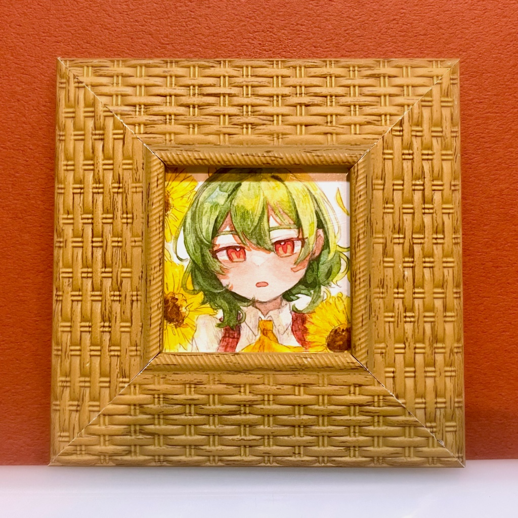 風見幽香 額装水彩原画