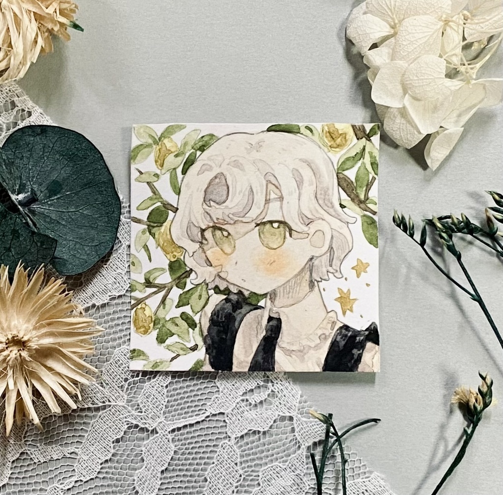 【創作】水彩原画