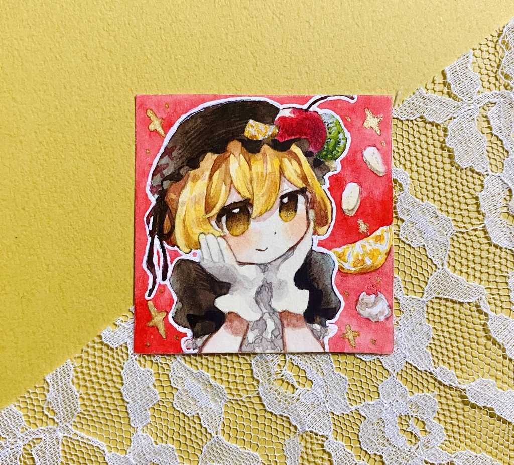 【創作】水彩原画