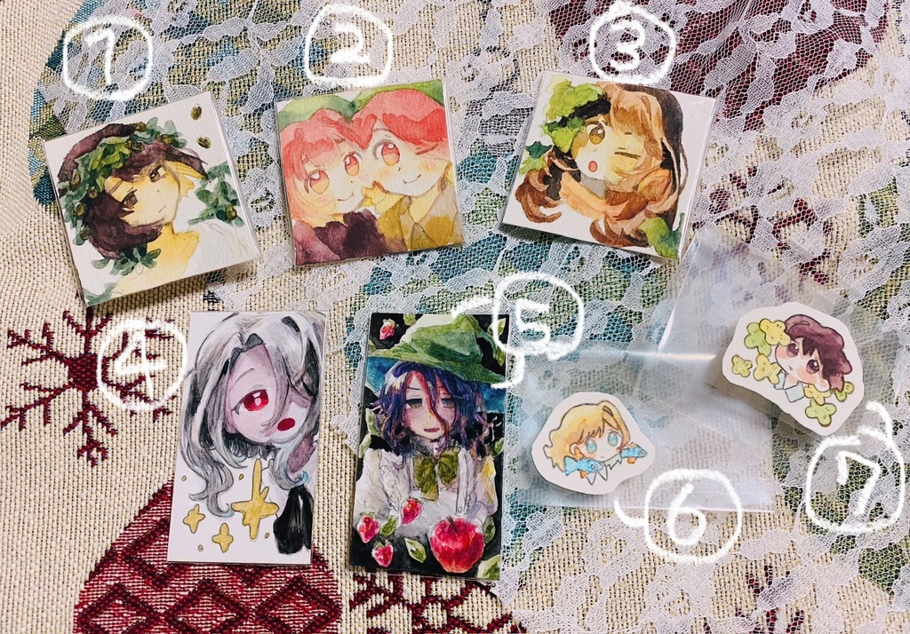 【創作】ミニ原画