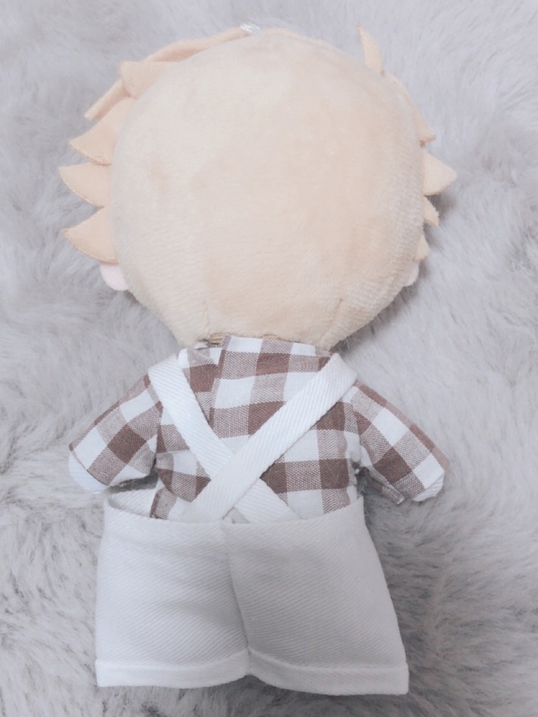 【brown】12~16cmぬい用サロペット