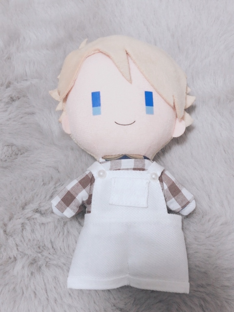 【brown】12~16cmぬい用サロペット