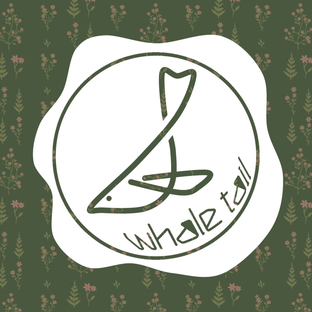 whale tail ロゴキーホルダー