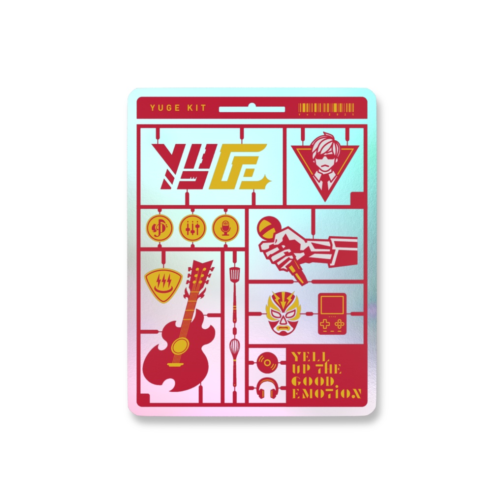 湯毛スマホステッカー