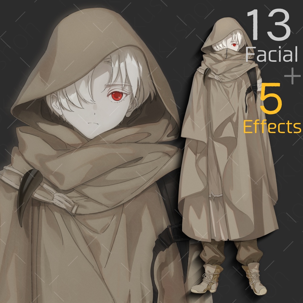 【Adopt002】13Facial+5Effects
