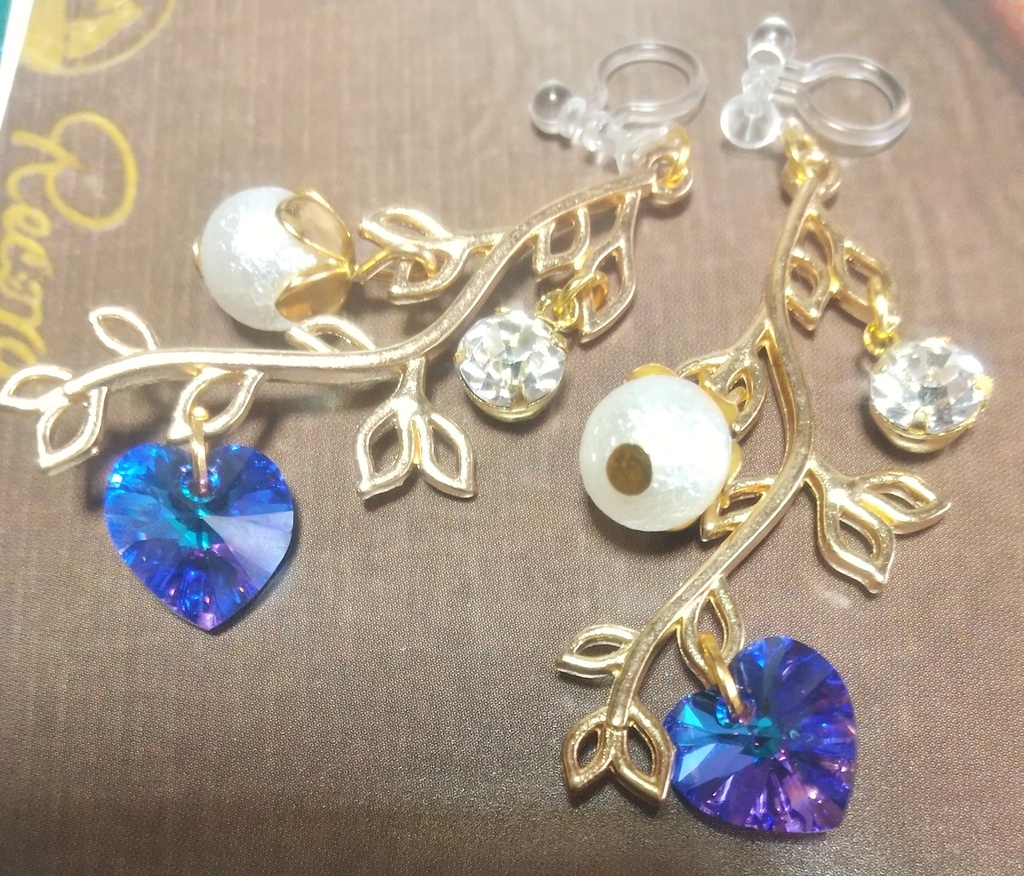 【ツイステ】麗しき森のイヤリング