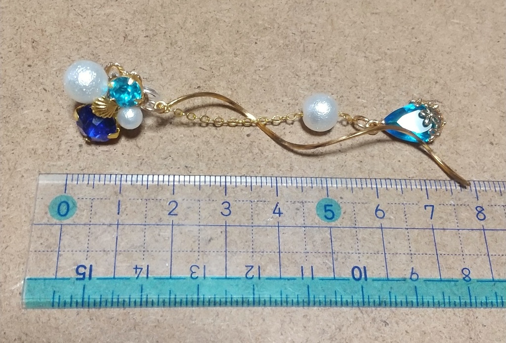 【ツイステ】深海の園のイヤリング(両耳)