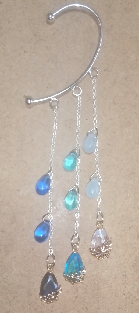 【ツイステ】なみだ雨のイヤーフック