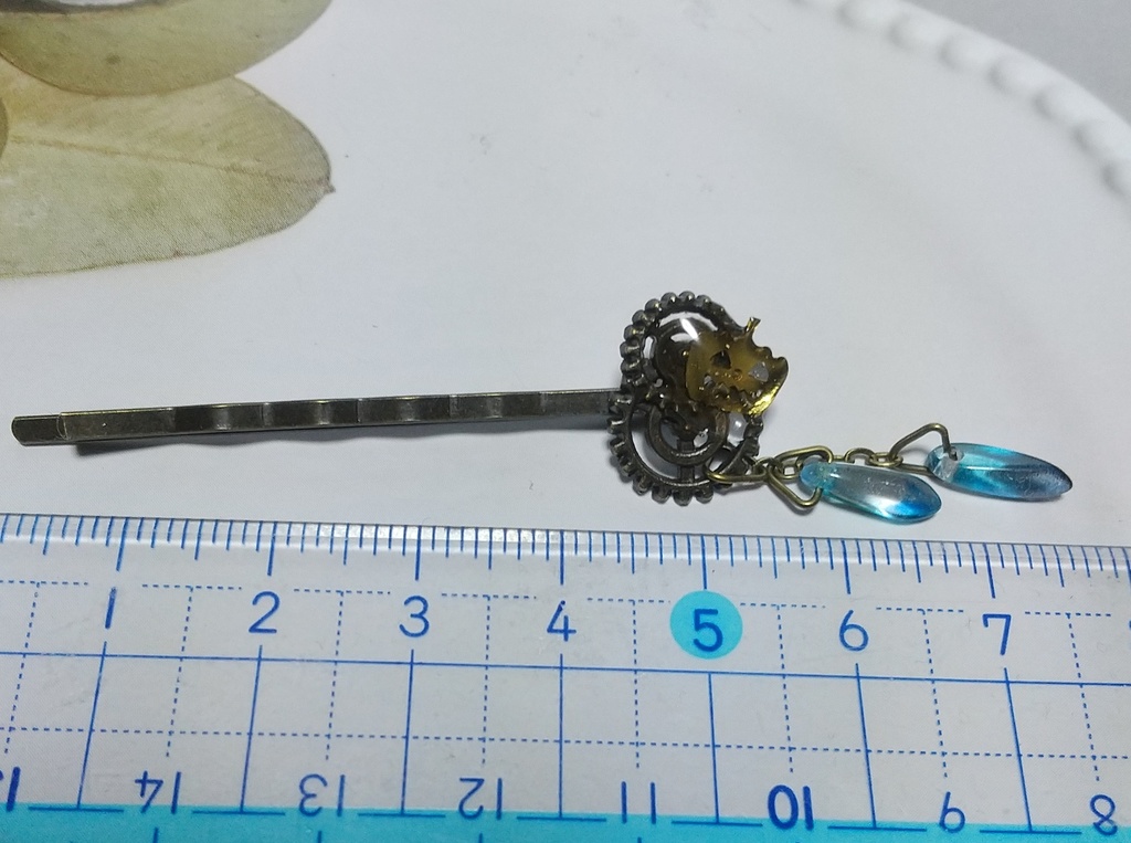 【ツイステ】パンプキン騎士のヘアピン(左右セット)