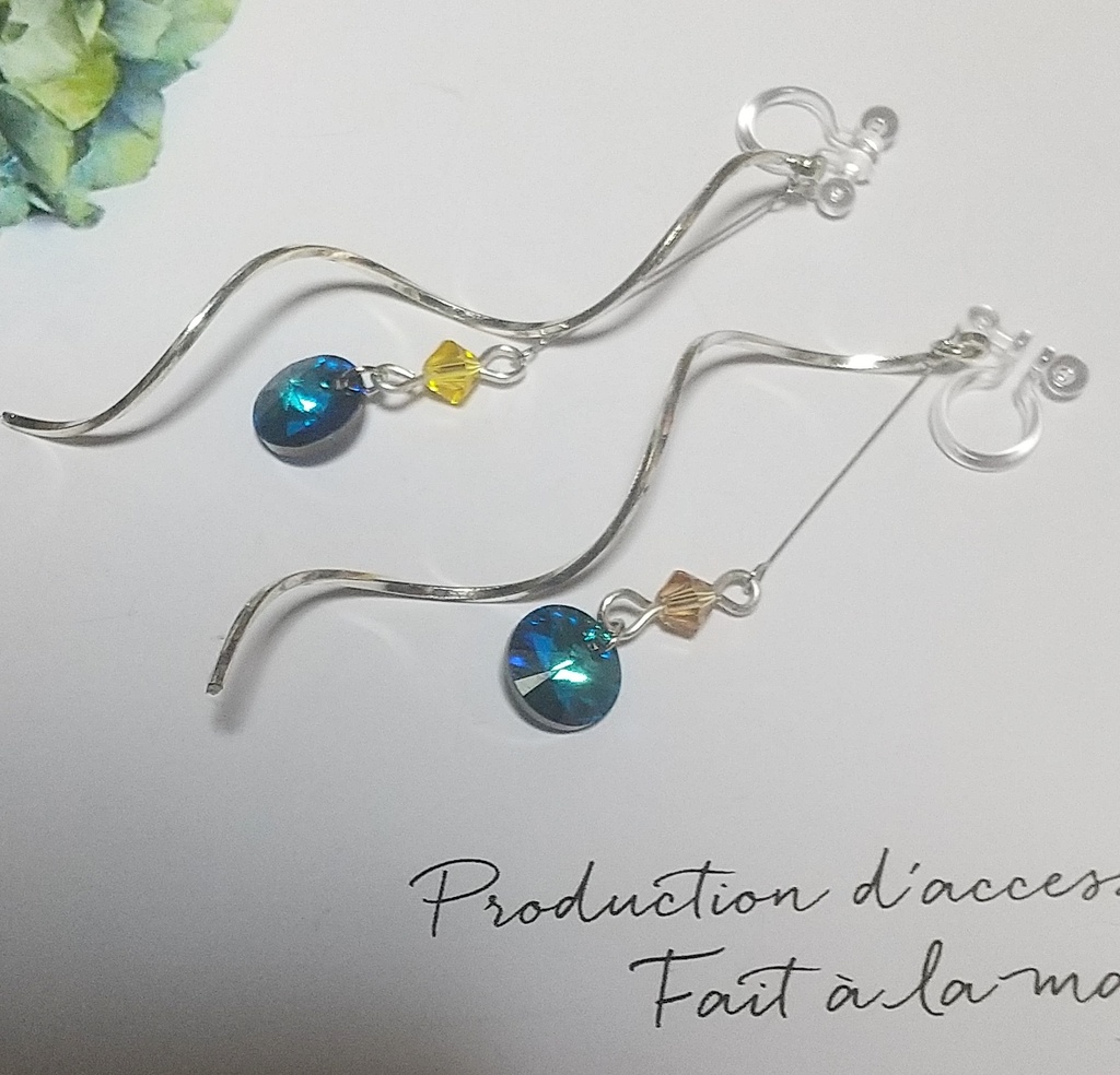 【ツイステ】マーメイドテールのイヤリング