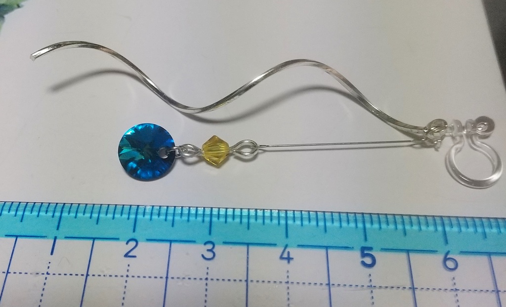 【ツイステ】マーメイドテールのイヤリング