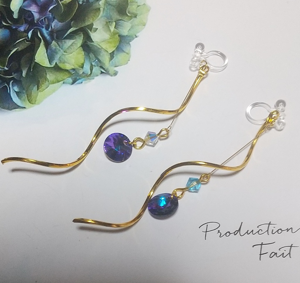 【ツイステ】マーメイドテールのイヤリング