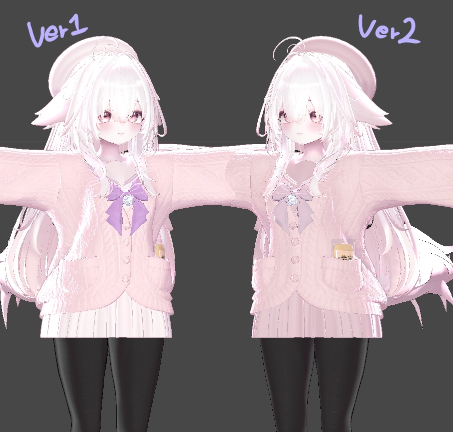 【輝夜用】 ピンクテクスチャ改変PSD✨ ─『ピンク乙女部』