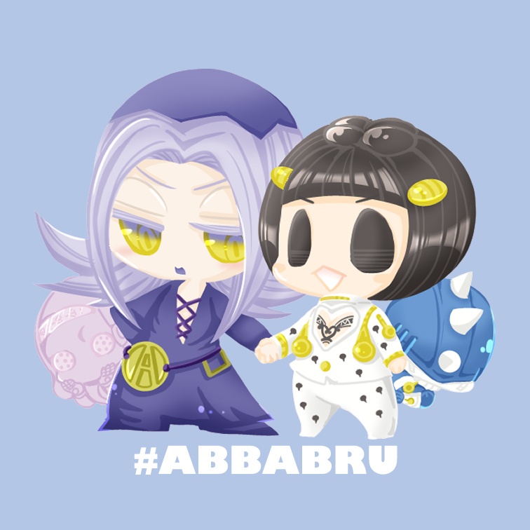 アクリルキーホルダー(パープル/ブルー)