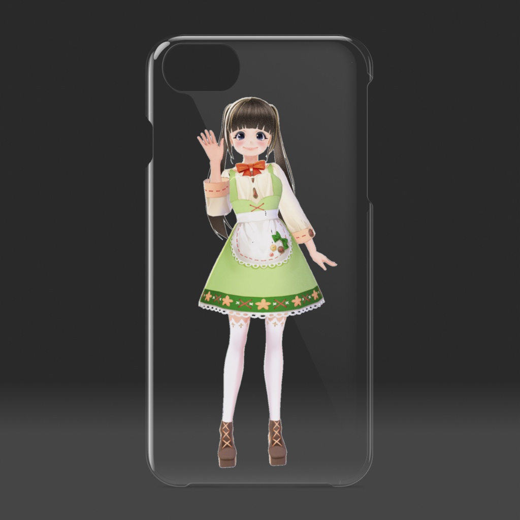 美波ユイ クリアiPhoneケース iPhone6/7/8/SE2