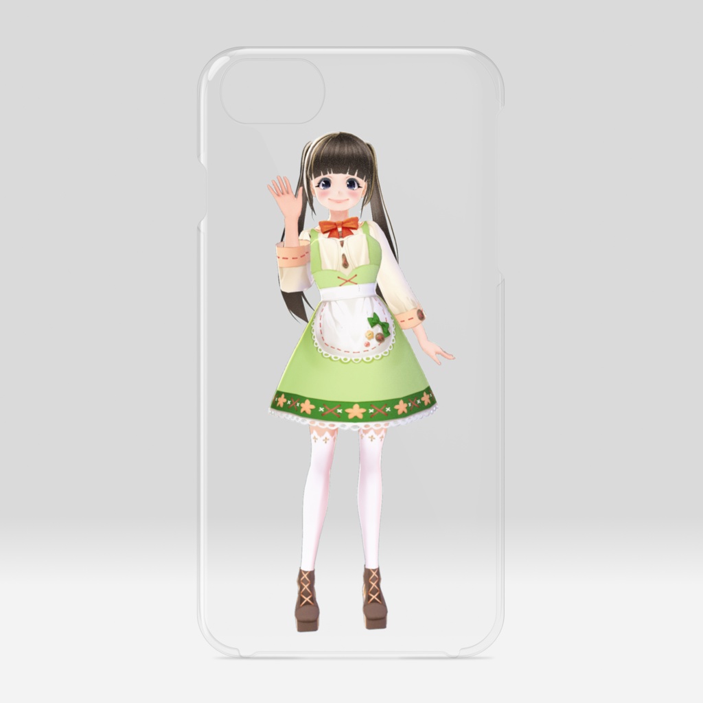 美波ユイ クリアiPhoneケース iPhone6/7/8/SE2