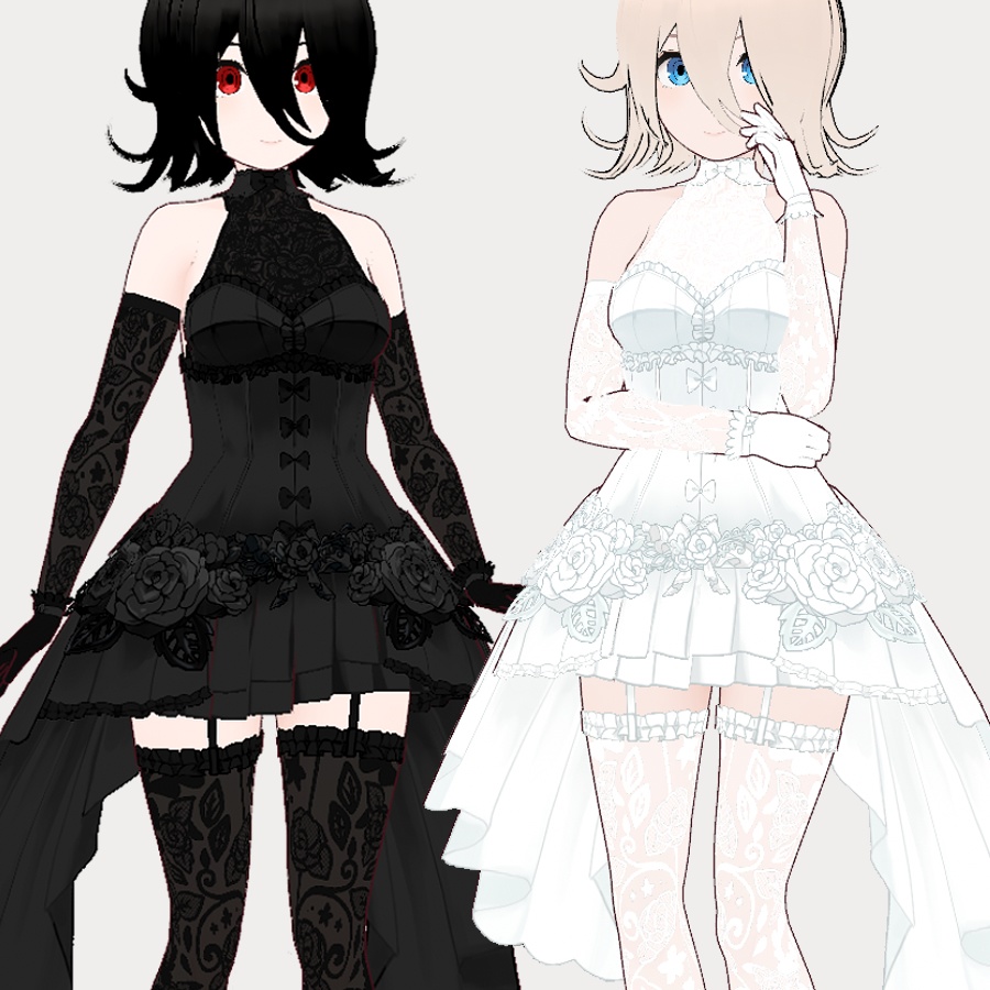 【VRoid】Wedding dress
