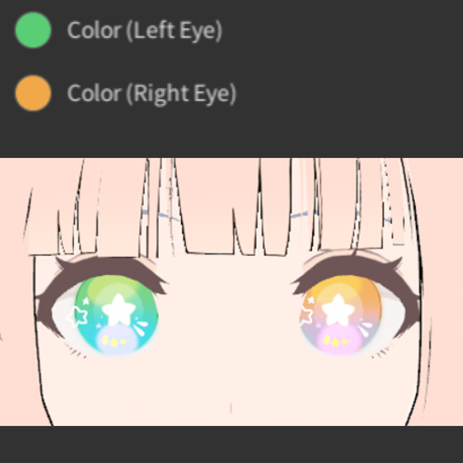 【VRoid】eyes Iris + Highlights - yoryor - BOOTH